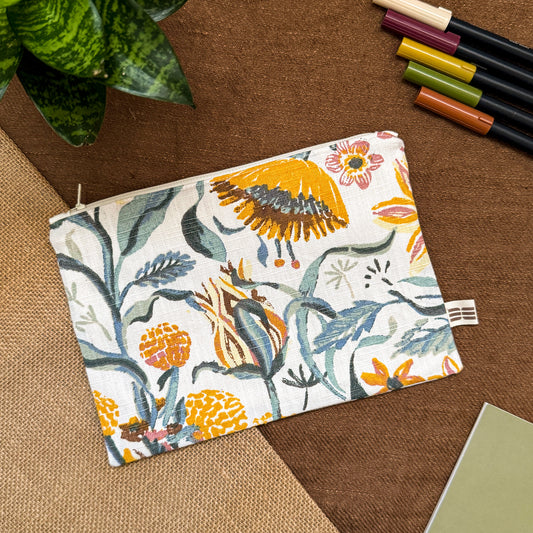 STATIONERY POUCH - Wild Bloom