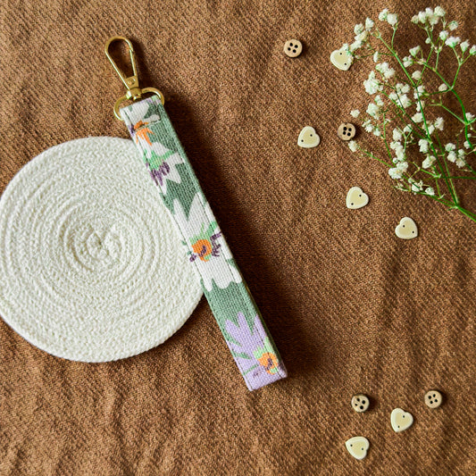 Keychain Wristlet - Meadow Song