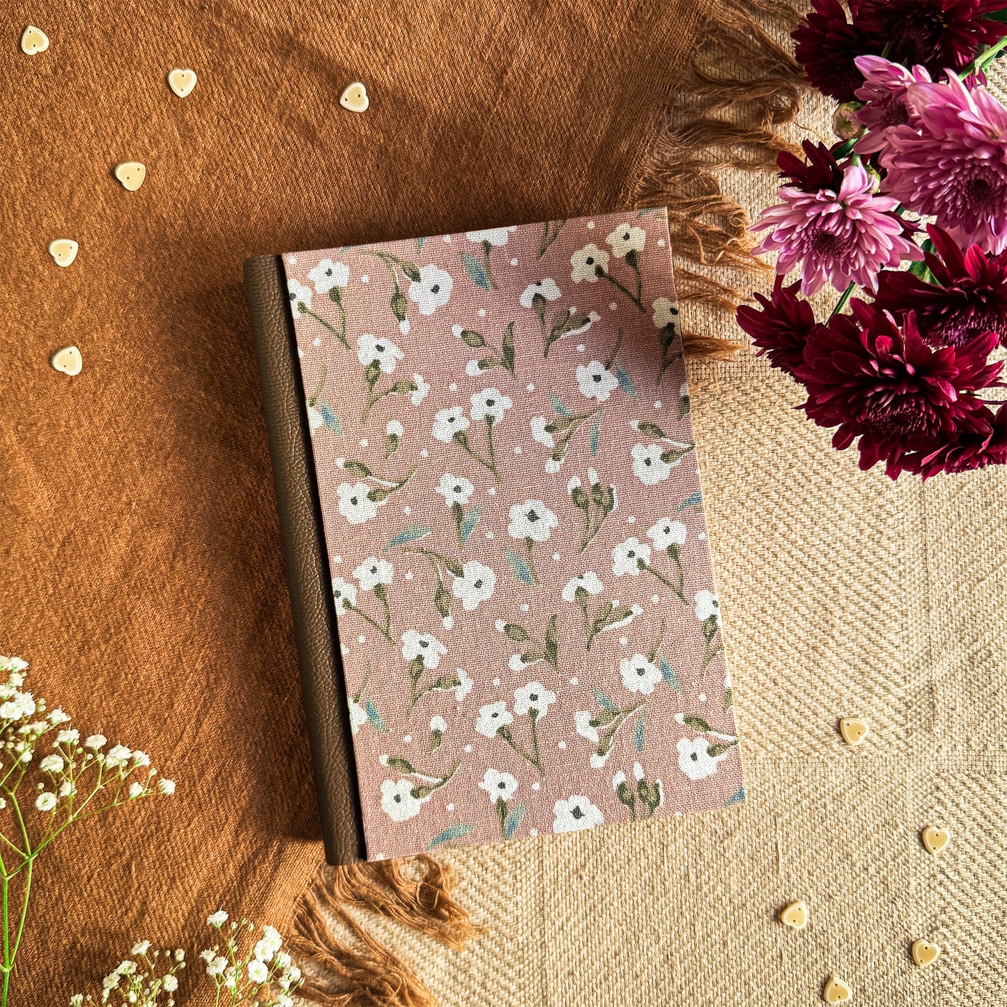 A5 SKETCHBOOK - Blush Bloom