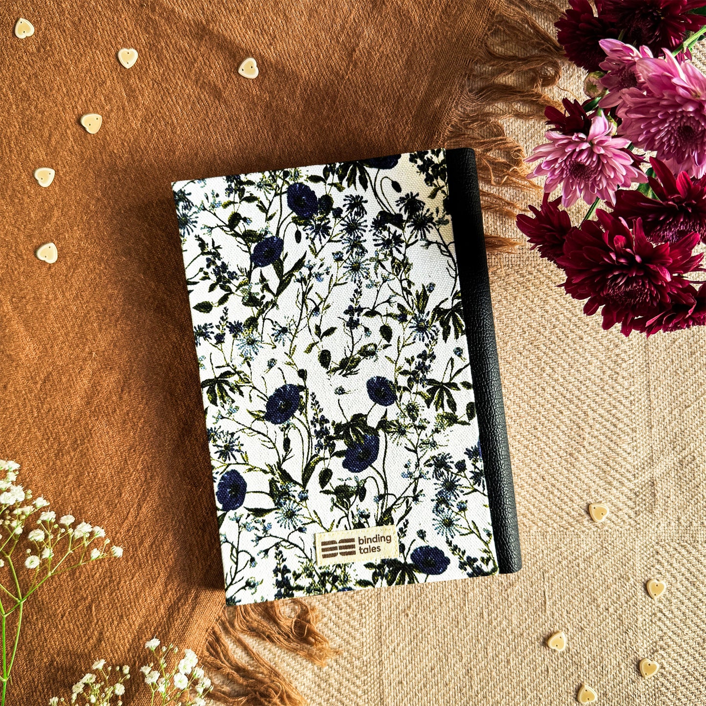 A5 SKETCHBOOK - Indigo Vines