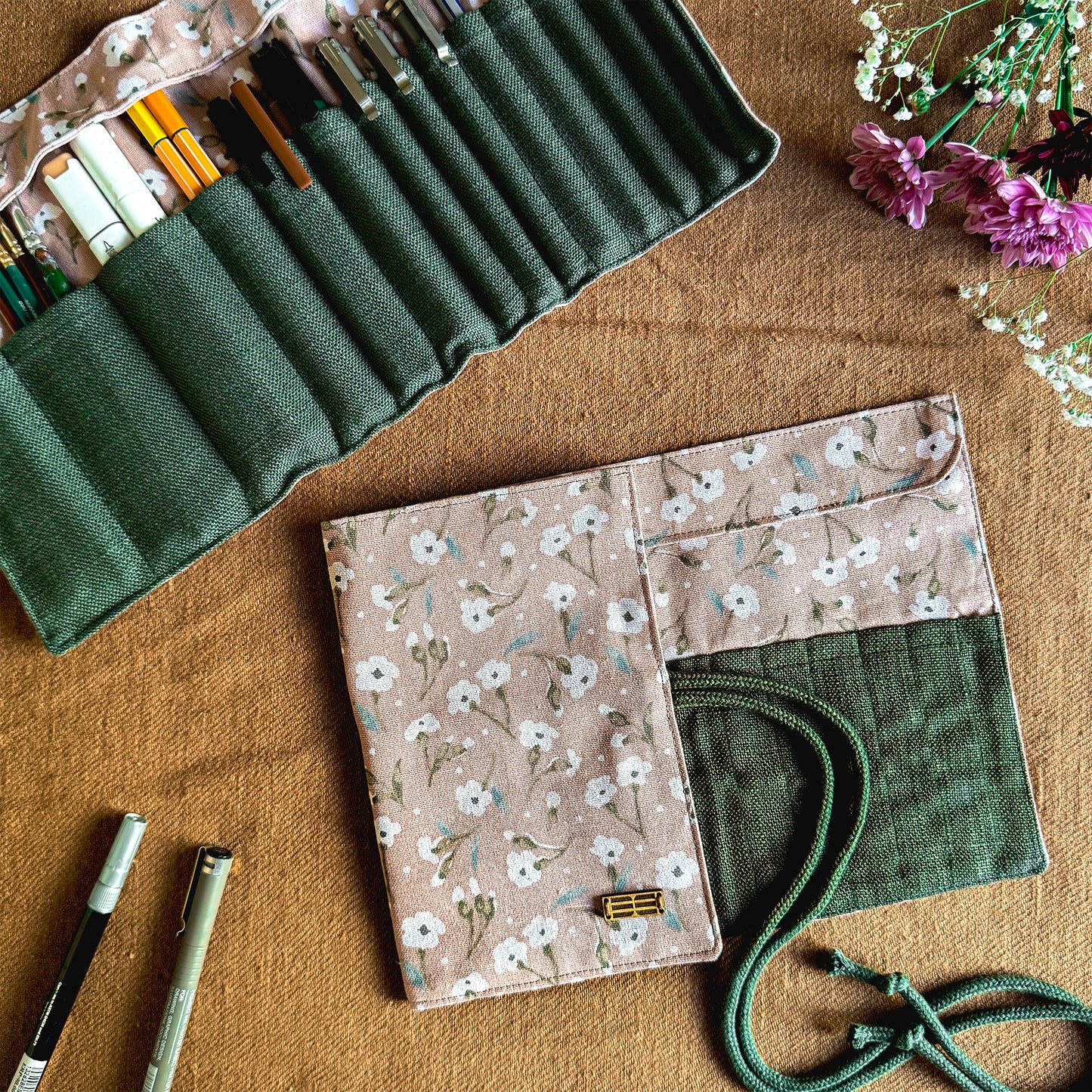 STATIONERY ROLL - Blush Bloom