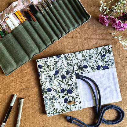 STATIONERY ROLL - Indigo Vines