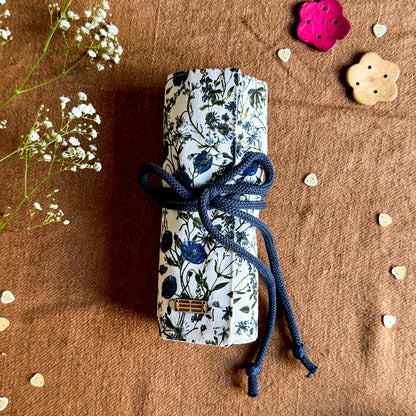 STATIONERY ROLL - Indigo Vines